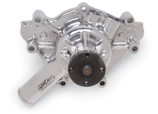 Edelbrock ED8887 Victor Series Aluminium Water Pump - Polished Small Block Chrysler 318-360 5/8" Pilot Shaft ED8887
