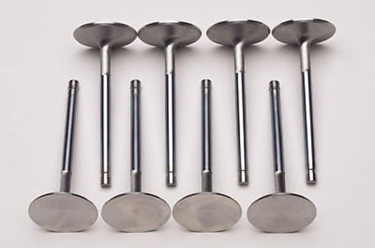 Edelbrock ED9775 S/Steel Inlet Valves 2.19" Head 5.3" Long Chev BB 396-454 ED9775