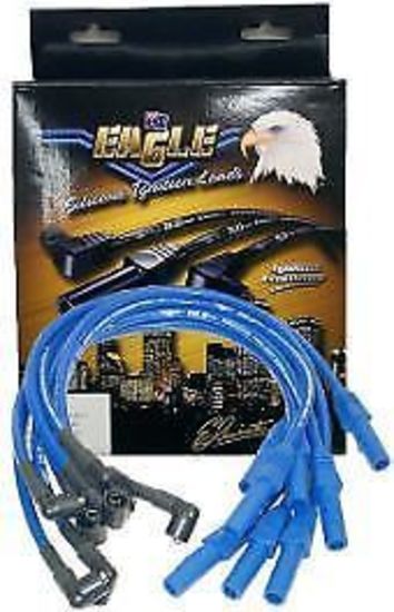 Eagle ELE1058124 10.5mm Eliminator II Leads Blue suit Ford 289-302W V8