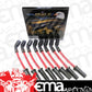 Eagle ELE1058591R 10.5mm Eliminator Series II Over Rocker Cover Lead Set - Red suit Chev LS1 w/ 135¡ Coil Boot & 180¡ Spark Plug