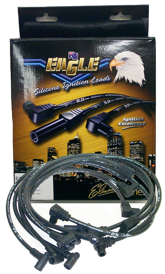 Eagle ELE98101BK 9mm Eliminator Series I Lead Set - Black Holden Commodore VN-VT Series 1 5.0L V8 EFI