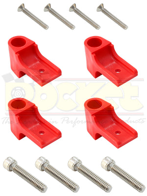 Eagle ELESFK-2R Universal Horizontal 4 Piece Separator Fitting Kit - Red