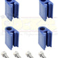 Eagle ELESFK-4BL Universal VErtical 4 Piece Separator Fitting Kit - Blue