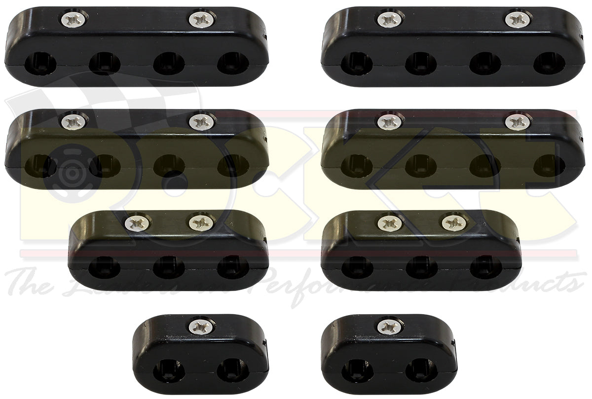 Eagle ELESK-472BK Universal Performance Separator Set Ideal for V8'S - Black 8-9mm Leads