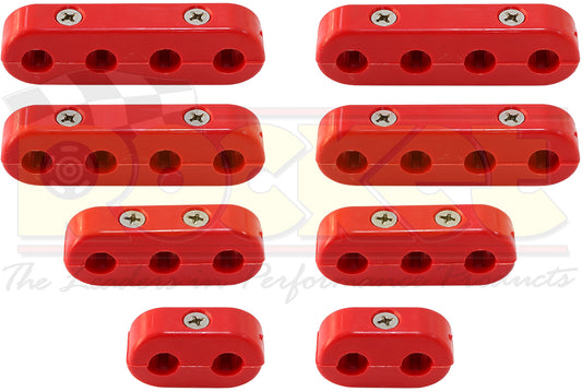 Eagle ELESK-472R Universal Performance Separator Set Ideal for V8'S - Red 8-9mm Leads