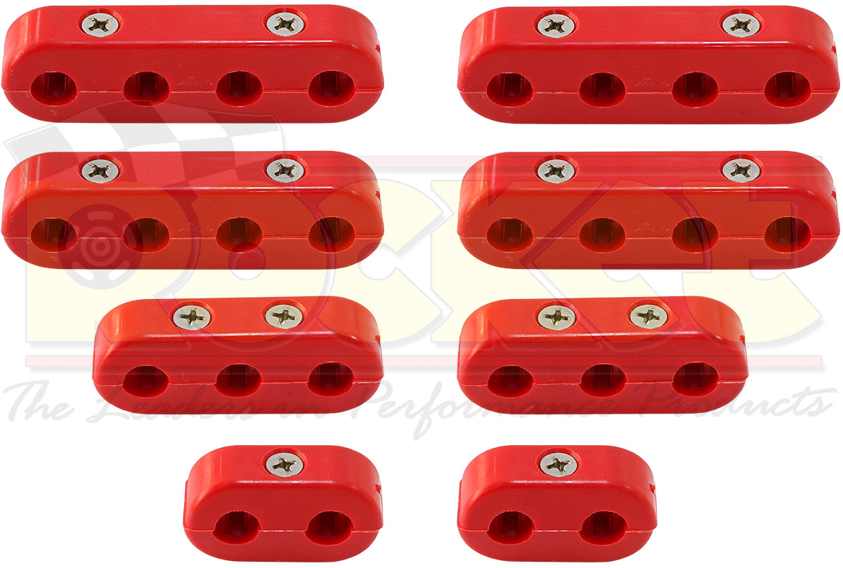 Eagle ELESK-472R Universal Performance Separator Set Ideal for V8'S - Red 8-9mm Leads
