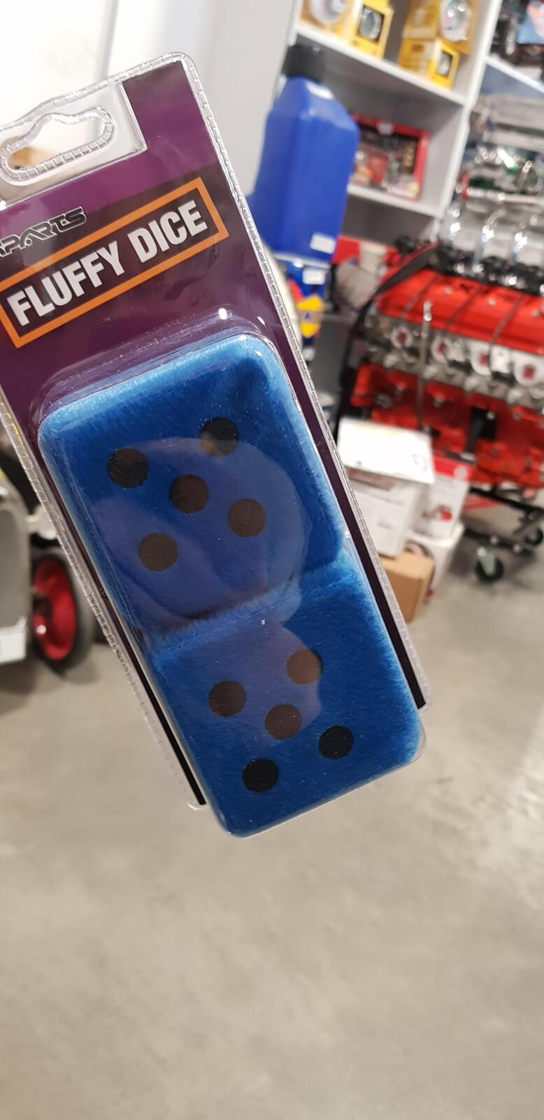 Engine Master Australia EMA-44301 Blue Fluffy Dice