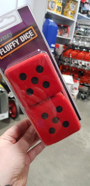 Engine Master Australia EMA-44302 Red Fluffy Dice
