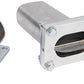 Engine Master EMA-670103-2 670103-2 Oval Electric Exhaust Cutouts 3" Electric Aluminum Bolt-On