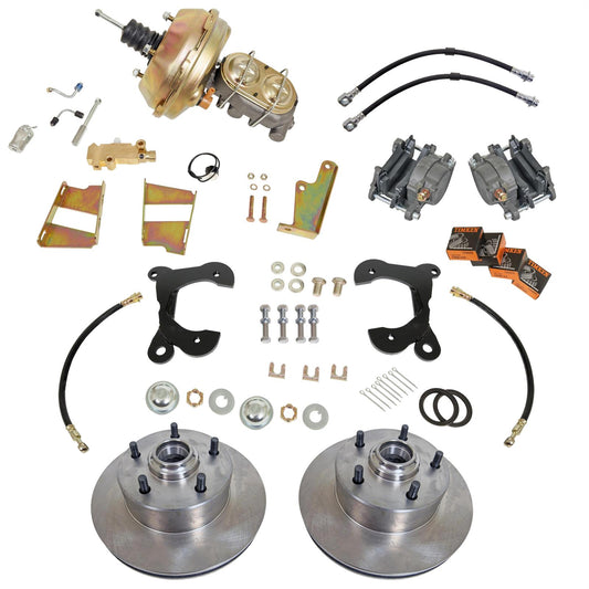Engine Master EMA-BK1515 Chev 1955-1964 Complete Drum-To-Disc Brake Conversion Kit