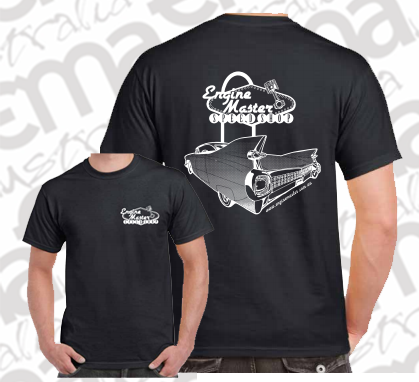 Engine Master EMA-CadShirt - Cadillac Speed Shop T-Shirt