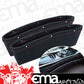 Engine Master EMA-CarOrganiser Clearance - Car Seat Side Storage Organiser Leather Black And Red (pair)