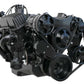 EMA-DS35014BKX Chev Small Block Black Serpentine Kit