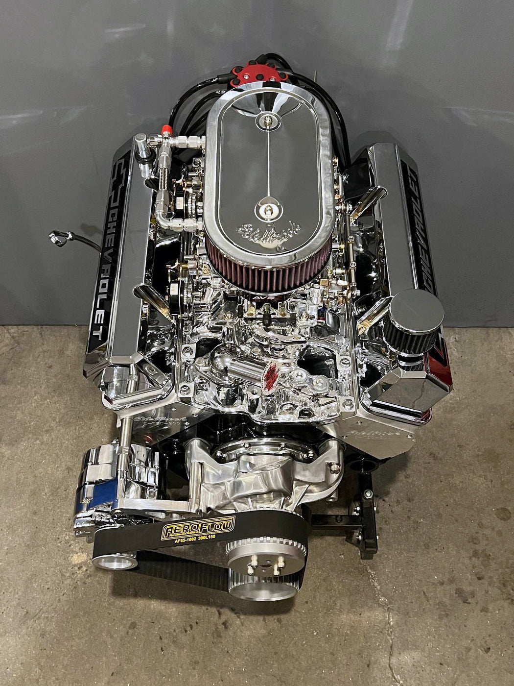 350 CHEV SB 425HP DUAL QUAD TURNKEY ENGINE  FULLY DYNO RUN IN AND TUNED * 1 ONLY *