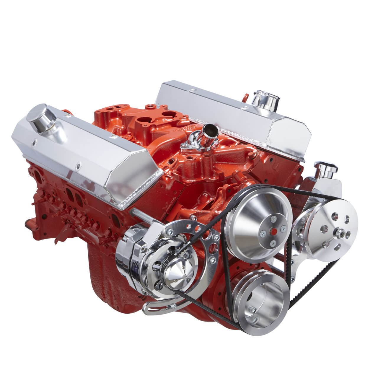 CVF Racing CVF-350-PS-SYSTEM-C-LWP CHEVY SMALL BLOCK V-BELT SYSTEM CVF-350-PS-SYTEM-C-LWP
