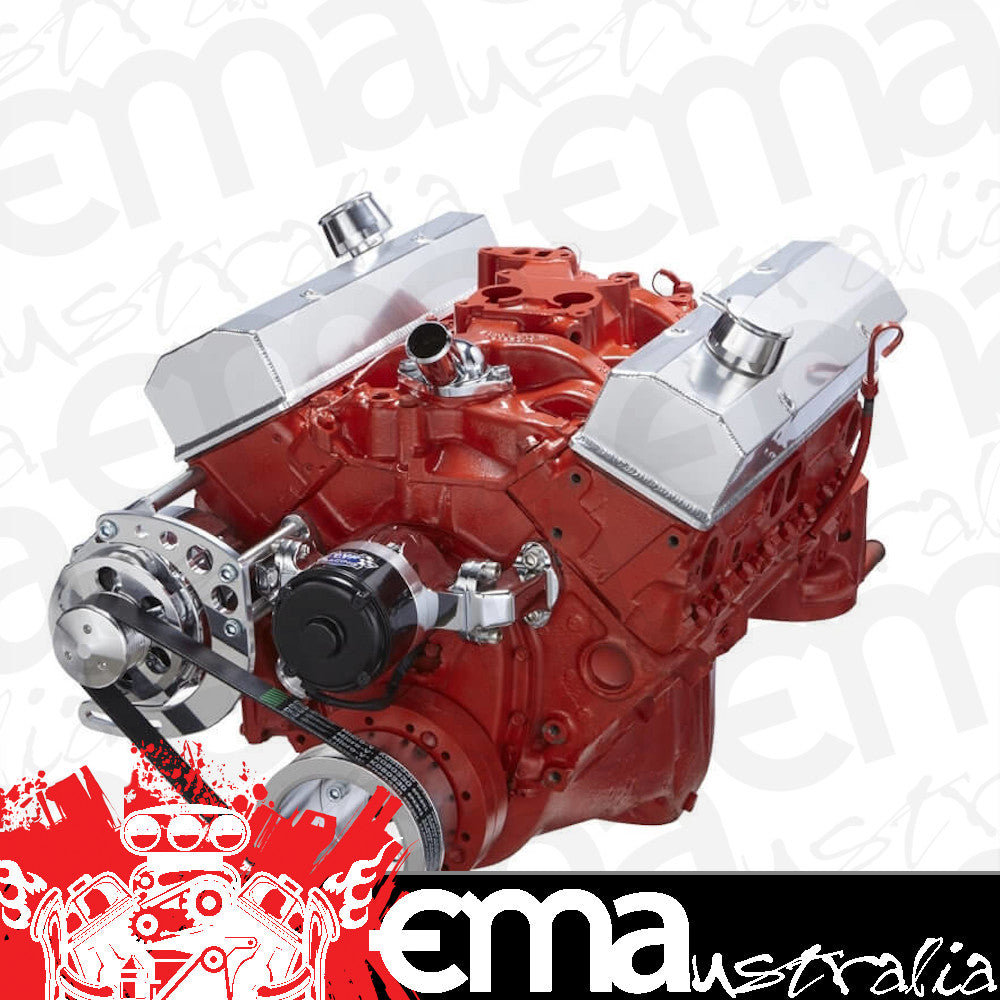 CVF Racing CVF-350-SERPENTINE-ALT-C-EWP 350-SERPENTINE-ALT-C-EWP Chevy Small Block Serpentine Conversion - Alternator Only Electric Water Pump