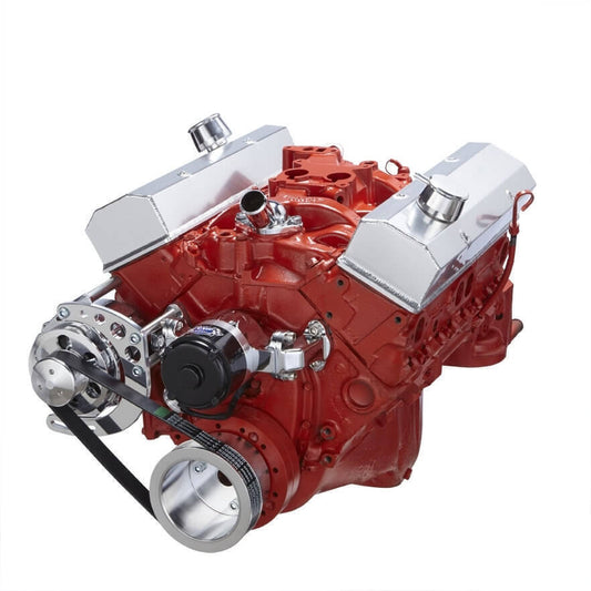 CVF Racing CVF-350-SERPENTINE-ALT-C-EWP 350-SERPENTINE-ALT-C-EWP Chevy Small Block Serpentine Conversion - Alternator Only Electric Water Pump