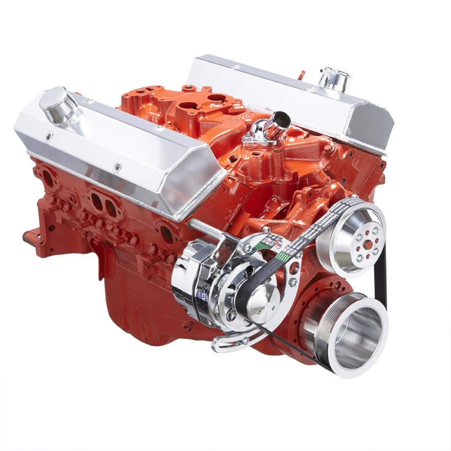 CVF 350-SERPENTINE-ALT-C Chevy Small Block Serpentine Conversion - Alternator Only Long Water Pump