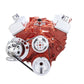 CVF 350-SERPENTINE-ALT-C Chevy Small Block Serpentine Conversion - Alternator Only Long Water Pump