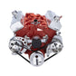 CVF 350-SERPENTINE-PS-C-EWP Chevy Small Block Serpentine Conversion - Power Steering Electric Water Pump