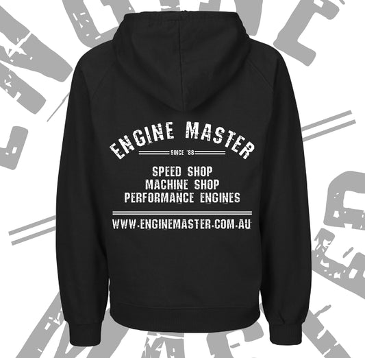 Engine Master Retro Speed Shop Hoodie