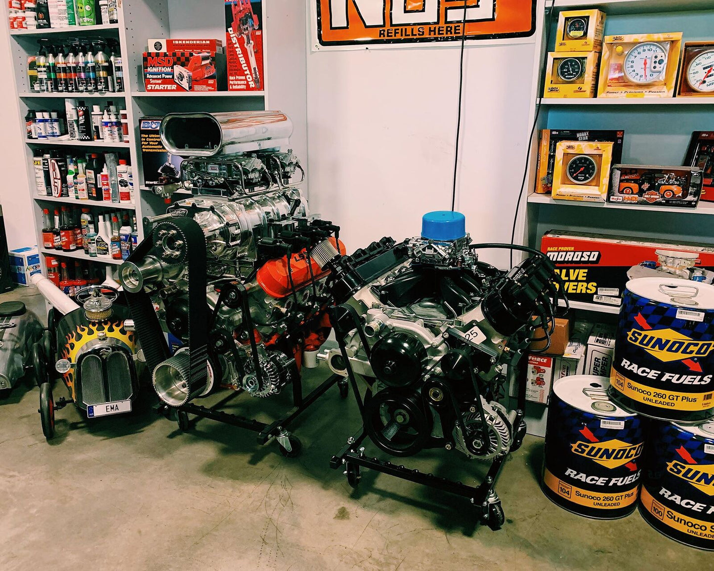 EMA - The Ultimate 327 GM Chev LS 327 Engine 400HP (Dyno Tested)