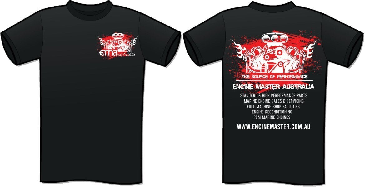 Engine Master Australia - Performance Engine T-Shirt (EMAPerformance)