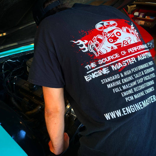 Engine Master Australia - Performance Engine T-Shirt (EMAPerformance)