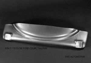 EMS Automotive Products EMS3 Rear Tailpan Repair Panel suit 1935-36 Ford Coupe
