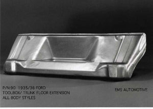 EMS Automotive Products EMS90 Trunk Floor Extension suit 1935-36 Ford All Body Styles