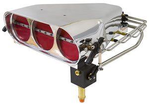 Enderle EN1004 Aluminium "Birdcatcher" Injector Hat Complete w/ Fuel Systen suit Alcohol / Methanol w/ Square Metering Valve