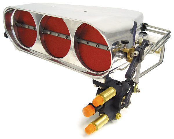 Enderle EN1016 Aluminium "Buzzardcatcher" Injector Hat Complete w/ Fuel Systen suit Alcohol / Methanol w/ K-Style Metering Valve
