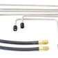 Enderle EN4031.BAU Stainless Steel Top Nozzle Line Set suit Big & Ugly Injector Hat