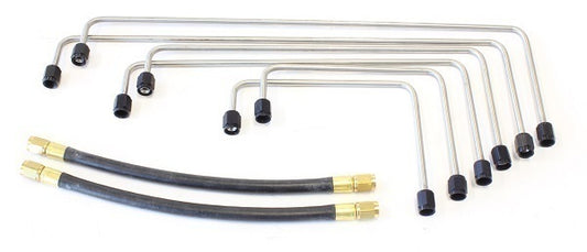 Enderle EN4031.BAU Stainless Steel Top Nozzle Line Set suit Big & Ugly Injector Hat