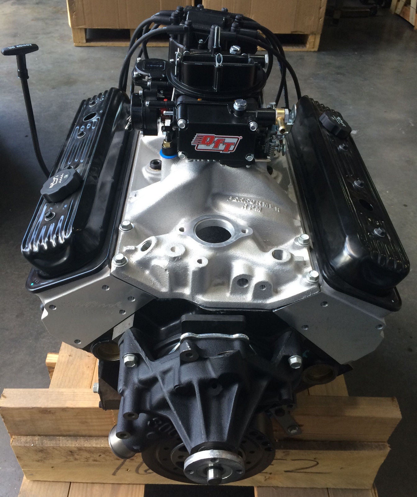 Engine Master Australia 350VortecLong 350Vorteclong EMA - GM 350Ci Vortec Long Engine Edelbrock Alloy Heads & Intake 600Cfm Carb 355HP