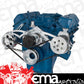 CVF 351C-PS-SYSTEM-EWP Ford 351C 351M & 400 V-Belt System - Power Steering & Alternator w/ Electric Water Pump