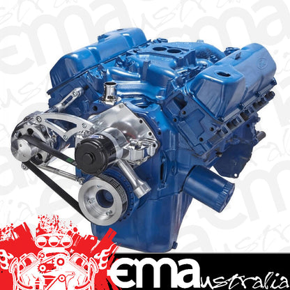 CVF 351C-SERPENTINE-ALT-EWP Ford 351C Serpentine System - Alternator Only Electric Water Pump