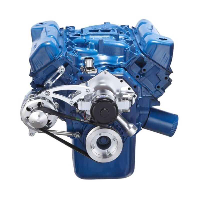 CVF 351C-SERPENTINE-ALT-EWP Ford 351C Serpentine System - Alternator Only Electric Water Pump
