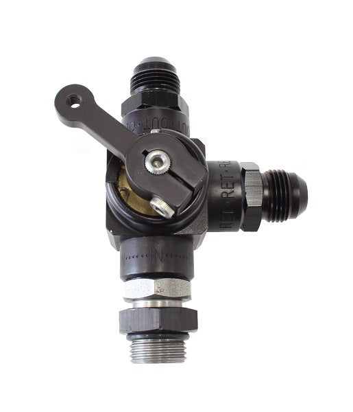 Enderle EN85110 3-Way Shut Off Valve -6an