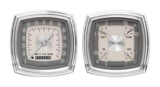 Classic Instruments ES02 Esquire - 2 Gauge Set - 4? Speedo & Quad