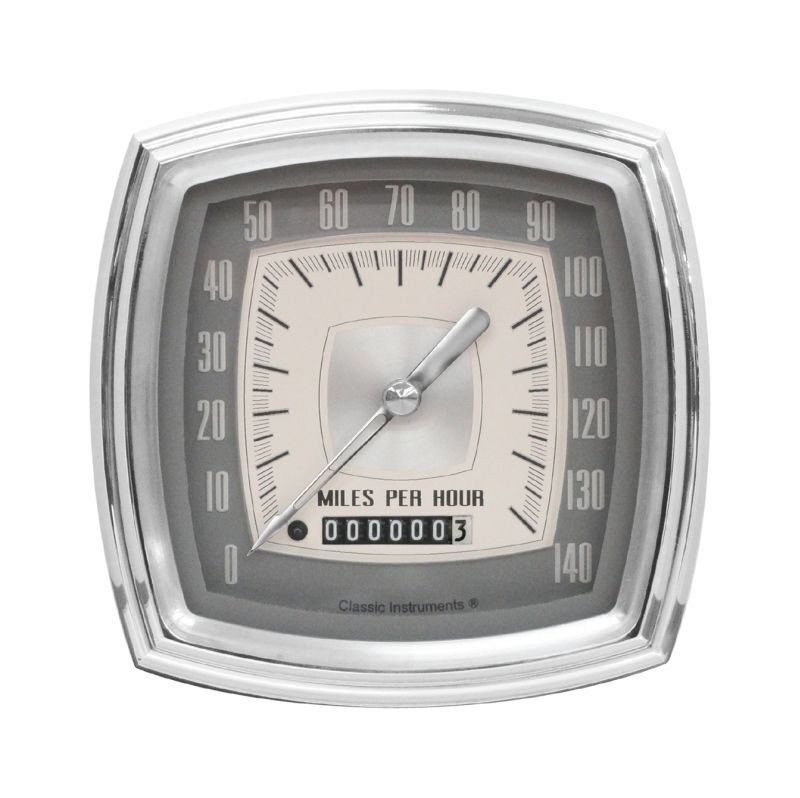 Classic Instruments ES55 Esquire 4? Speedometer 140 MPH