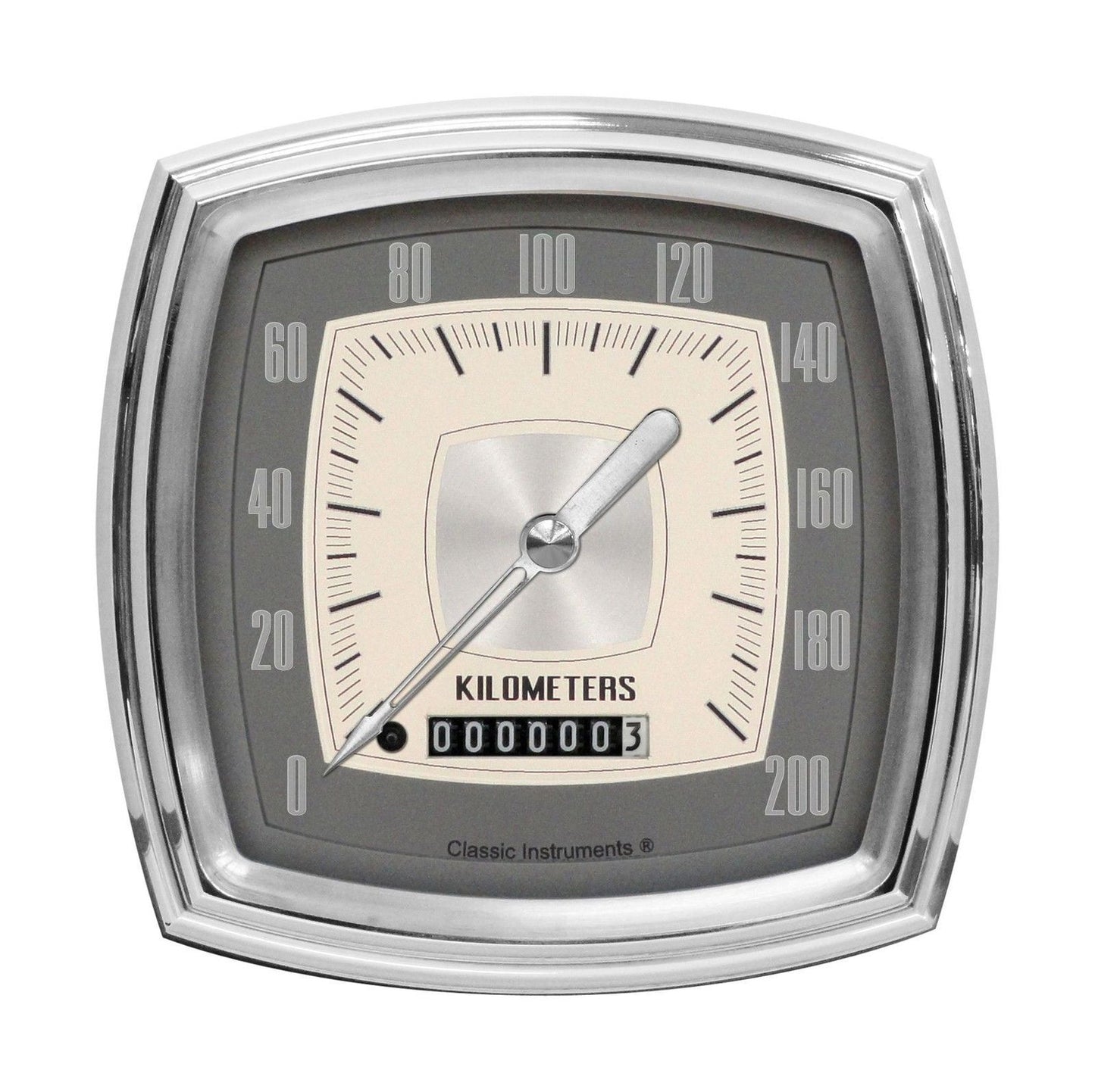 Classic Instruments ES59 Esquire 4? Speedometer 200 KPH