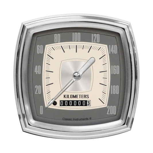 Classic Instruments ES59 Esquire 4? Speedometer 200 KPH