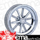 Team Three Wheels ET54XP45 1 Piece E-T Gasser Polished Rim 10 Spoke 15" X 4.5" X 2-3/8" Bs w/ 5 X 4.5" Bc