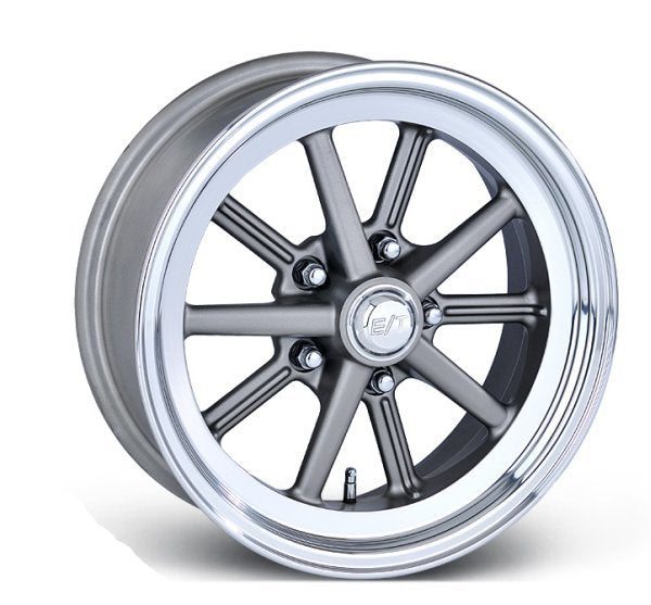Team Three Wheels ET56XCP47 1 Piece E-T Gasser Cast Center Rim 10 Spoke 15" X 6" X 3-3/4" Bs w/ 5 X 4.75" Bc