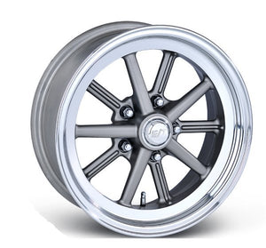 Team Three Wheels ET56XCP47 1 Piece E-T Gasser Cast Center Rim 10 Spoke 15" X 6" X 3-3/4" Bs w/ 5 X 4.75" Bc