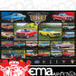 Engine Master Australia EUR-6000-0677 American Cars Of The 1960S Jigsaw Puzzle 1000 Piece
