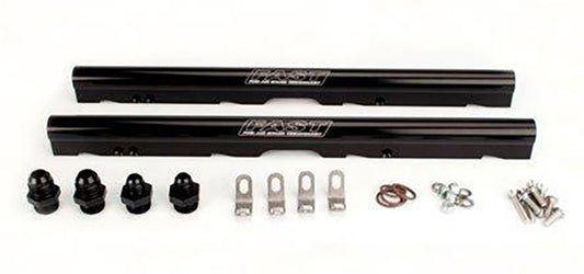 FAST FAST146027B-KIT Billet Fuel Rail Kit Blk Suit