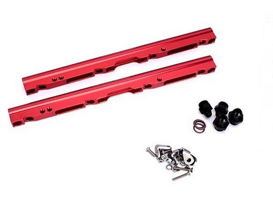 FAST 146032-KIT Red Billet Fuel Rail Kit for LS1 and LS6 LSXr 102mm Intake Manifolds