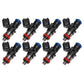 FAST FAST30397-8 Precision-Flow LS3 LS7 L76 L99 Fuel Injectors 39Lbs/Hr Set Of 8